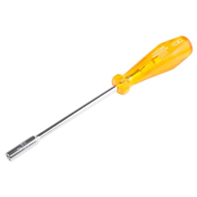 CK Hexagon Nut Driver 6 mm Tip, 215 mm Steel Chrome Plated Blade, 310 mm Overall Length T4334M 06