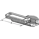3M 34-Way IDC Connector Female for Cable, 2 Row 1kV AC 1A Polybutylene Terephthalate Housing 3414-6000