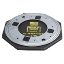 RS PRO ESD Dissipative Turntable Octagon Shaped Galvanised Steel Conductive Foam Surface 318 mm 121-2709