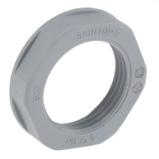 Lapp Silver Grey Fibreglass Reinforced Polyamide Cable Gland Locknut PG21 Thread IP68 53019030