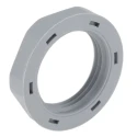Lapp Silver Grey Fibreglass Reinforced Polyamide Cable Gland Locknut PG21 Thread IP68 53019030