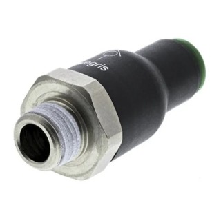 Legris Pneumatic Non Return Valve 10 bar BSP to BSP Tapered Connections Stainless Steel Polymer Body 7985 08 13