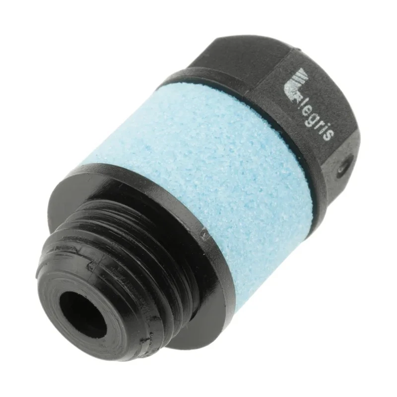 Legris Polyethylene Pneumatic Silencer 1/4 in G Threaded 10 Bar Pressure 0676 00 13