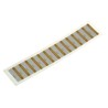 RS PRO Self-Adhesive Aluminium Foil Pre-Printed Adhesive Label 38mm x 15mm Orange Text SERVICED BY 140 Per Pack 445-3638
