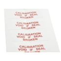 RS PRO Adhesive Pre-Printed Adhesive Label Calibration Void If Seal Removed 38mm x 12.7mm 180 Per Pack 445-3773