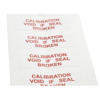RS PRO Adhesive Pre-Printed Adhesive Label Calibration Void If Seal Removed 38mm x 12.7mm 180 Per Pack 445-3773