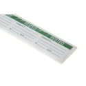 RS PRO Pre-Printed Adhesive Label Self-Adhesive Vinyl 70mm x 38mm Green Text Tested 445-4079