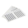 Brady RS PRO Pre-Printed Adhesive Label CE, 12.7mm x 12.7mm, Black Text on White, Pack of 500 445-4120