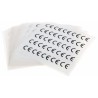 RS PRO Pre-Printed Self-Adhesive Vinyl Label CE Black on White 19.05x19.05 mm 500 Per Pack 445-4136