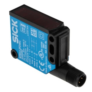 SICK Background Suppression Photoelectric Sensor, Block Style, 30 mm to 1.1 m Detection Range, PNP Output WTB11-2P2461