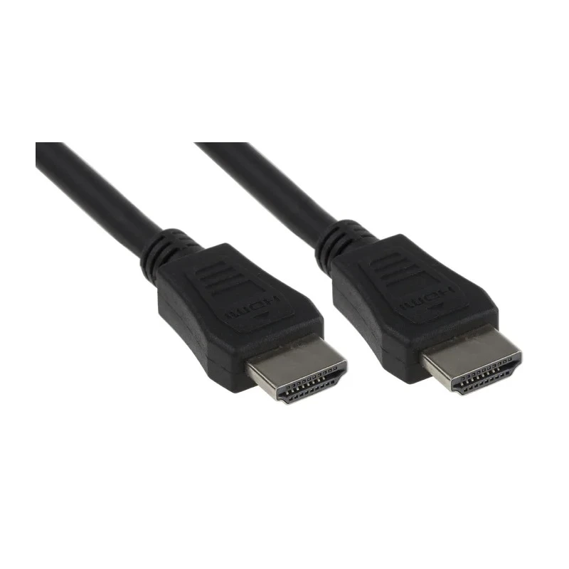 RS PRO 1 m Male HDMI to Male HDMI High Speed HDMI Cable 30V Low Smoke Zero Halogen Black 121-2779