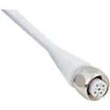 SICK Sensor Actuator Cable Female 4 way M12 Straight to Unterminated Free End Polypropylene Jacket Grey 5m DOL-1204-G05MRN