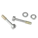 3M 3342 Series Jackscrew Accessory for D-Sub Connector Steel Zinc Coated 3342-2