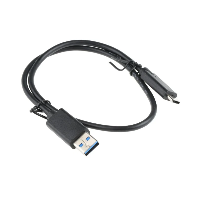 Roline USB Cable Male USB Type A to Male USB 3.1 USB Type C Black 500mm 11.02.9010-20