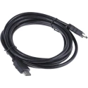 RS PRO 3 m High Speed HDMI Cable Male to Male Connector Black 121-2781