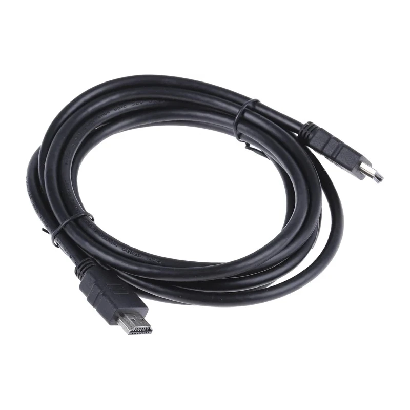 RS PRO 3 m High Speed HDMI Cable Male to Male Connector Black 121-2781