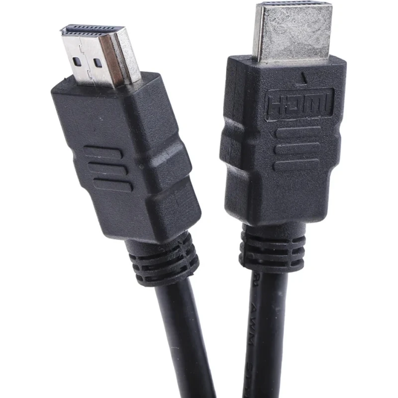 RS PRO 3 m High Speed HDMI Cable Male to Male Connector Black 121-2781