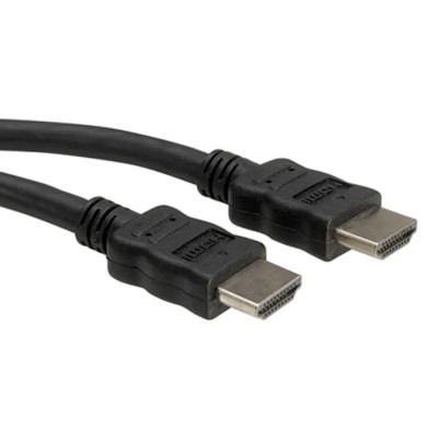 Roline 10 m High Speed HDMI Cable Male to Male, Black, Low Smoke Zero Halogen Jacket, UL 21445 11.04.5740-5