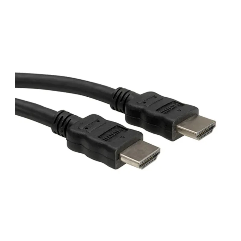 Roline 10 m High Speed HDMI Cable Male to Male, Black, Low Smoke Zero Halogen Jacket, UL 21445 11.04.5740-5