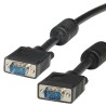 Roline Male VGA to Male VGA Cable 15 m Black PVC Jacket 300V RoHS 11 Series 11.04.5265-2