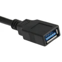 Roline USB 3.0 Female USB Type A to Female USB Type A Black 1.8m Cable 11.02.8978-50