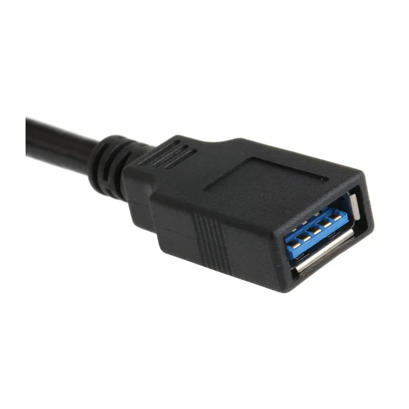 Roline USB 3.0 Female USB Type A to Female USB Type A Black 1.8m Cable 11.02.8978-50