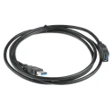 Roline USB 3.0 Female USB Type A to Female USB Type A Black 1.8m Cable 11.02.8978-50