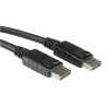 RS PRO Roline Male DisplayPort to Male DisplayPort Cable Polyvinyl Chloride Jacket 1m 11.04.5601-20
