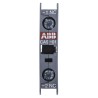 ABB Auxiliary Contact Block, 1 Contact 1 NC, Front Mount, 6A Contact Current, 690V Rated Insulation Voltage 1SBN010010R1001