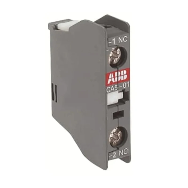 ABB Auxiliary Contact Block, 1 Contact 1 NC, Front Mount, 6A Contact Current, 690V Rated Insulation Voltage 1SBN010010R1001