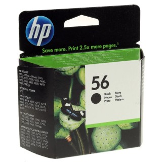 Hewlett Packard 56 Black Ink Cartridge C6656AE