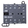 ABB B Series 3-Pole Contactor with 230V AC Coil, 9A, 4kW Power Rating, 3 NO Auxiliary Contacts, 690V AC Contact B6-30-01-80