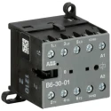 ABB B Series 3-Pole Contactor with 230V AC Coil, 9A, 4kW Power Rating, 3 NO Auxiliary Contacts, 690V AC Contact B6-30-01-80