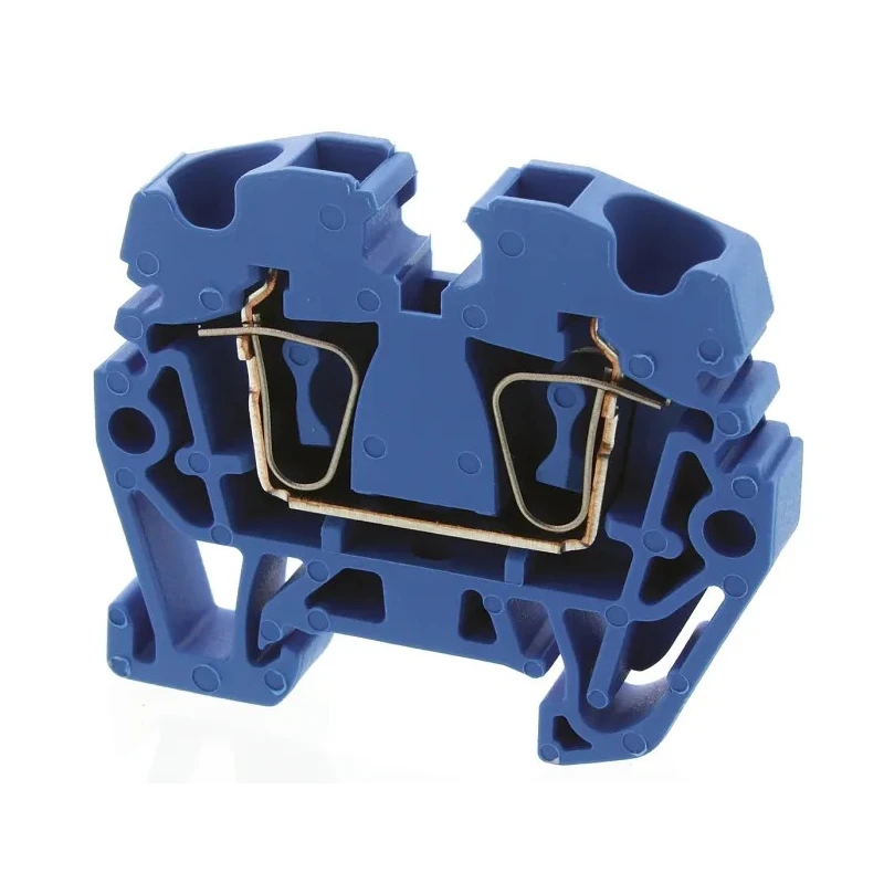 Weidmüller ZDUA Series DIN Rail Terminal Block Blue, 2.5mm² Cable CSA, 500V, 30A, 1-Level Clamp 1720930000