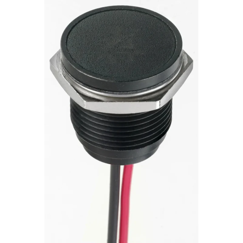 APEM Red LED Panel Mount Indicator 16 mm Lead Wire Termination IP67 13.2V dc Q16F5BXXHR12E-3AG