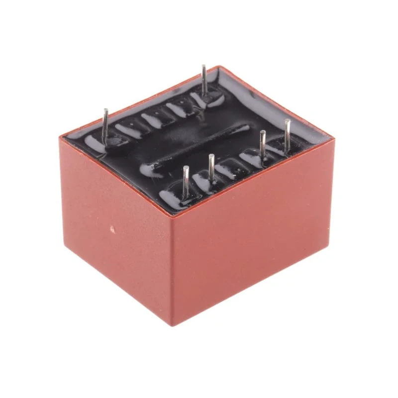 RS PRO PCB Transformer 2 x 12 V AC 2 Output, 230 V Primary, 1.5 VA, Independent Secondary, PCB Mount 121-3825