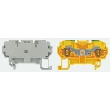 Entrelec FED Series End Cover Accessory for Use with DIN Rail Terminal Blocks, Grey Polyamide 1SNA291041R2000