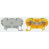 Entrelec FED Series End Cover Accessory for Use with DIN Rail Terminal Blocks, Grey Polyamide 1SNA291041R2000