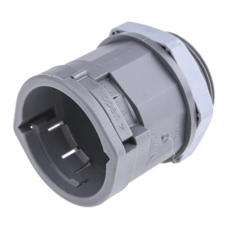 PMA Conduit Fitting Polyamide 6 Grey IP66 Rated NW29 Nominal Size M32 Thread 