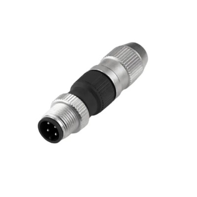 Weidmüller Straight Circular Connector Adapter M12 Male 4 Contacts 4A IP67 Rated 32V 1781550001