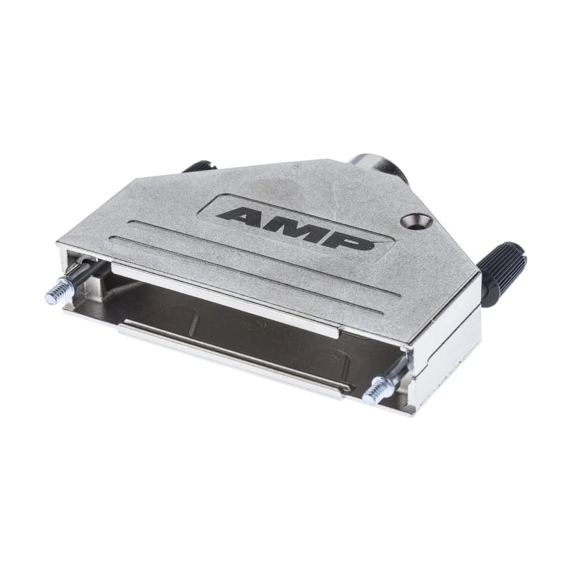 TE Connectivity ADK Series Zinc Straight D-Sub Backshell 37 Contacts Strain Relief 5-1478762-4