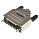 TE Connectivity ADK Series Zinc Straight D-Sub Backshell 15 Way Strain Relief 5-1478762-2