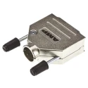 TE Connectivity ADK Series Zinc Straight D-Sub Backshell 15 Way Strain Relief 5-1478762-2