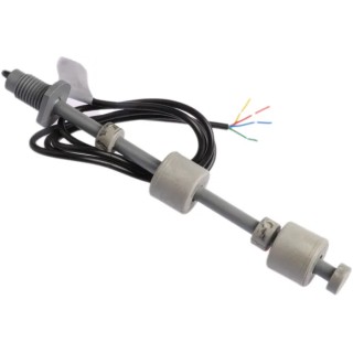 Cynergy3 Vertical Nitrile Rubber (NBR) Float Switch with 1 m Cable, Direct Load, Max 240 V AC, 120 V DC RSF66A50A150