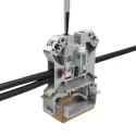 Phoenix Contact UK 6 N Series Feed Through Terminal Block Grey, 0.2mm² to 6 mm², 1-Level, Screw Termination, 800V 3004524