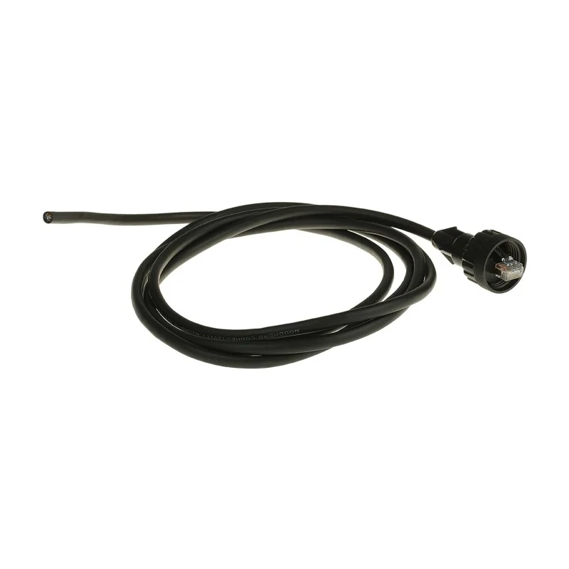 Brad from Molex Brad ENV Cat5e Shielded Screened Ethernet Cable, 2 m, Polyurethane Jacket Black Cat5e