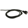 Brad from Molex Brad ENV Cat5e Shielded Screened Ethernet Cable, 2 m, Polyurethane Jacket Black Cat5e