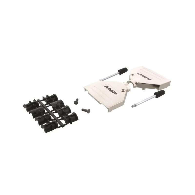 TE Connectivity ADK Series Zinc Straight D-Sub Backshell, 25 Way Strain Relief 5-1478762-3