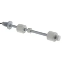 Cynergy3 RSF66 Series Internal Nitrile Rubber (NBR) Float Switch, 1 m Cable, Direct Load, 240 V AC Max, 120 V DC RSF66B50B150
