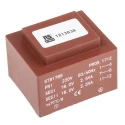RS PRO 2 x 18 V AC 2 Output PCB Transformer, 230 V AC Primary, 5 VA Power, AS/NZS 61558.2.6, IEC/BS/EN 61558-2-6 121-3838